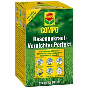 Compo Unkrautvernichter Perfekt für Rasenunkraut 200 ml
