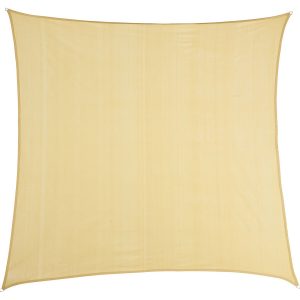 Sonnensegel Sun City Quadrat HDPE 360 cm x 360 cm Beige