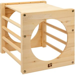 TP Toys Kletterwürfel Active f. Kinder Holz Natur HxBxT: 53 x 53 x 46 cm FSC®