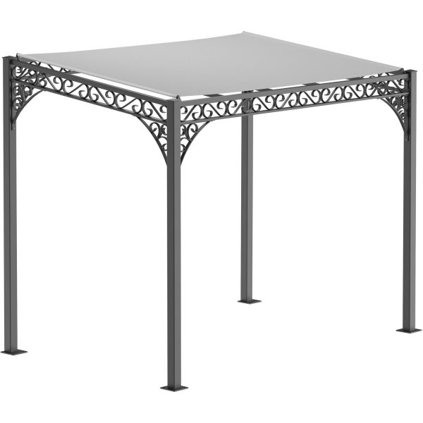 Eleo Sonnensegel 300 cm x 200 cm für Pergola Elba/Ischia Lichtgrau