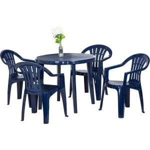 Jardin Dining Tisch Lisa Blau Ø 90 cm x 73 cm