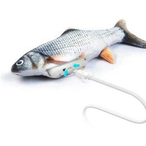 Magic Fish Zappelfisch-Spielzeug für Katzen 32 cm