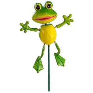 Deko-Gartenstecker Frosch 48 cm