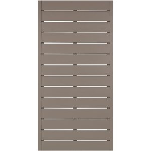Andrewex Sichtschutzzaunelement Faro Grau lackiert 180 cm x 90 cm FSC®