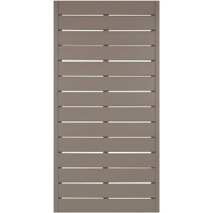 Andrewex Sichtschutzzaunelement Faro Grau lackiert 180 cm x 90 cm FSC®