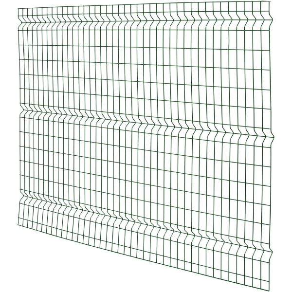 3D-Einstabmattenzaun Grün 150 x 200 cm