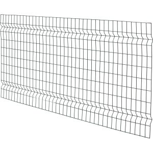 3D-Einstabmattenzaun Anthrazit 100 x 200 cm