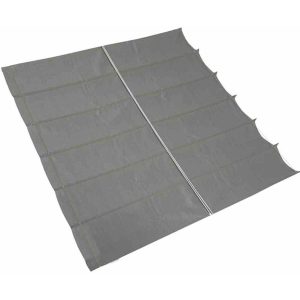 Nesling Falt-Sonnensegel Coolfit Grau 290 cm x 300 cm