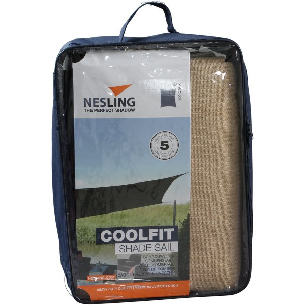 Nesling Sonnensegel Coolfit Natur 300 cm x 400 cm