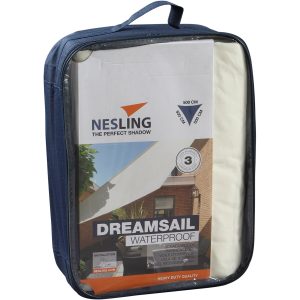 Nesling Sonnensegel Dreamsail Weiß 500 cm x 500 cm x 500 cm