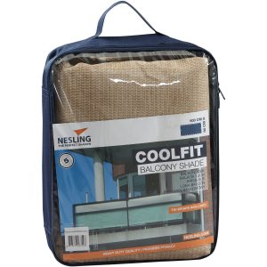 Nesling Balkonverkleidung Coolfit Natur 80 cm x 500 cm