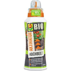 Compo BIO Hochbeetaktivator 500 ml für ein aktives und dynamisches Bodenleben