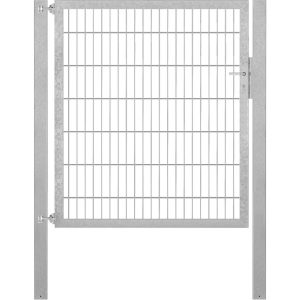 Einzeltor Flexo Plus 125 cm x 140 cm Pfosten 80 cm x 80 cm Feuerverzinkt