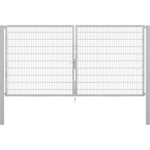 Doppeltor Flexo Plus 400 cm x 200 cm Pfosten 100 cm x 100 cm Feuerverzinkt