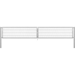 Doppeltor Flexo Plus 500 cm x 80 cm Pfosten 100 cm x 100 cm Feuerverzinkt