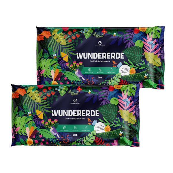 Wundererde Blumenerde 2 x 20 l