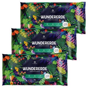 Wundererde Blumenerde 3 x 20 l