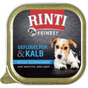 Rinti Hunde-Nassfutter Feinest Geflügel und Kalb 150 g
