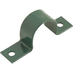 Rohrschelle Grün für Zaunpfahl Ø 40 mm