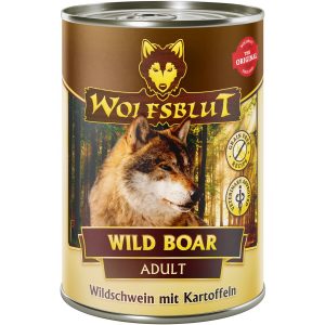 Wolfsblut Hunde-Nassfutter Wild Boar Adult Wildschwein mit Kartoffeln 395 g
