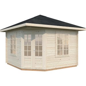 Palmako Holz-Pavillon Melanie 233 cm x 330 cm x 330 cm