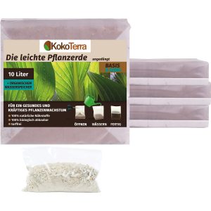 KokoTerra Basis Aqua Pflanzerde 40 l mit Mineralien vulkanischen Ursprungs