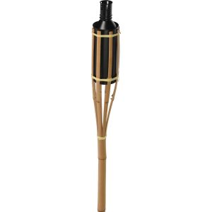 Gartenfackel aus Bambus 120 cm Farbenauswahl