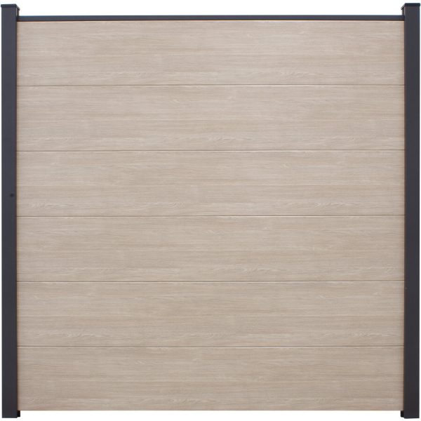 GroJa BasicLine Stecksystem Komplettset Sheffield Oak 180 x 180 cm