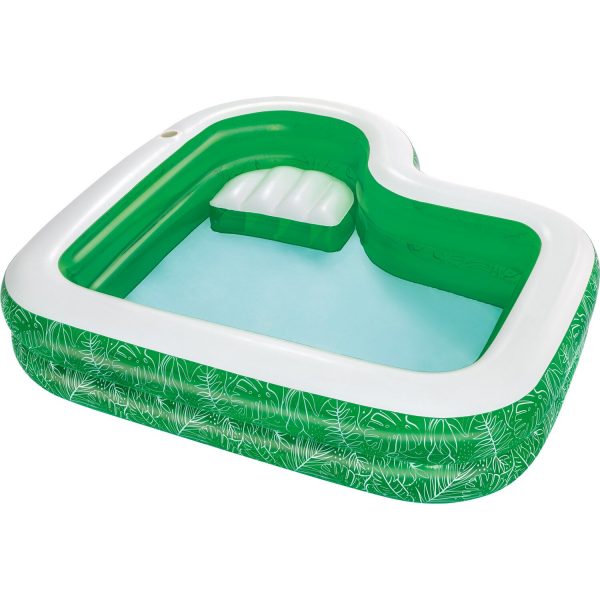 Bestway Familienpool Tropical Paradise 51 cm x 231 cm x 231 cm