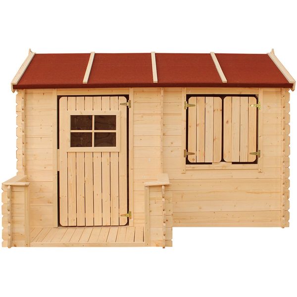 Timbela Kinderspielhaus aus Holz M503 2