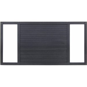 Sichtschutzzaun Element Duo Anthrazit 90 cm x 180 cm FSC®