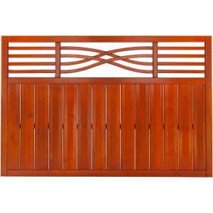 Andrewex Vorgartenzaun Malaga 120 cm x 180 cm Teak FSC®