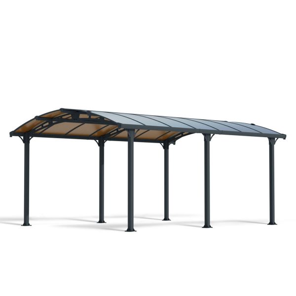 Palram - Canopia Carport Tuscon 3.6 x 5.1 Anthrazit