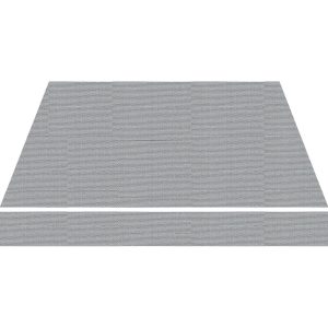 Spettmann Seitenzugmarkise Visor 150 x 250 cm Grau Gestell Weiß