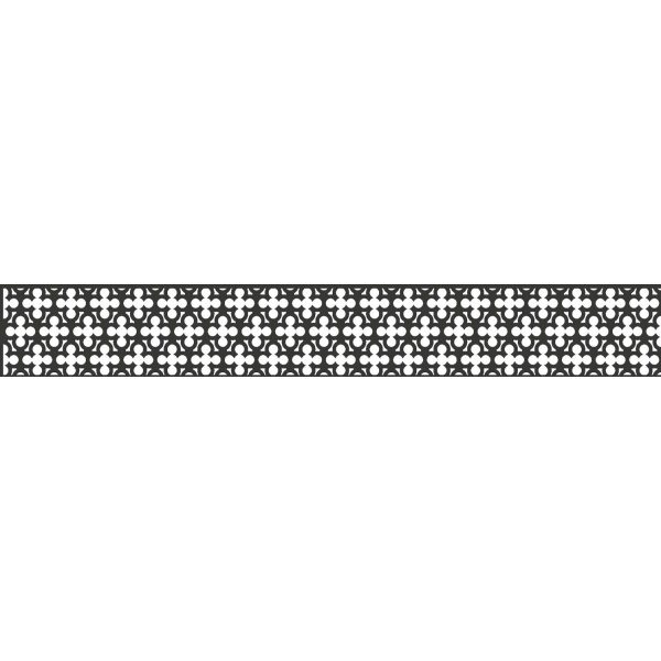 GroJa Steckzaun Designeinsatz Oriental 180 x 30 cm DB703