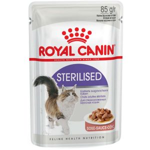 Royal Canin Sterilised Nassfutter in Soße für kastrierte Katzen 85 g