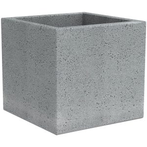 Scheurich Pflanzgefäß C-Cube 240 38 cm x 38 cm Stony Grey