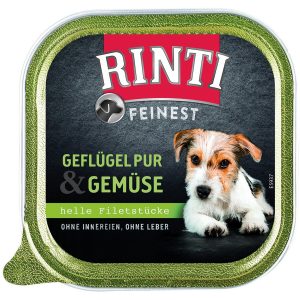 Rinti Hunde-Nassfutter Feinest Geflügel und Gemüse 150 g