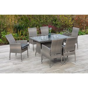 Merxx Gartenmöbel-Set Sevilla Premium 13-teilig