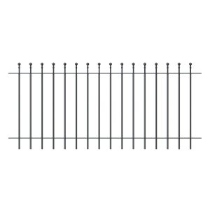 Eleo Gartenzaun Ancona 96 cm x 90 cm Pulverbeschichtet DB703