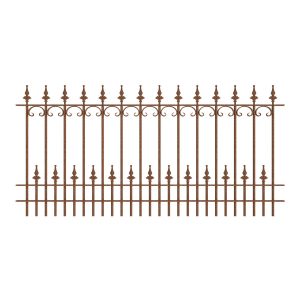 Eleo Zaun Lucca Unbeschichtet 96 cm