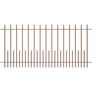 Eleo Gartenzaun Perugia 96 cm x 90 cm Unbeschichtet