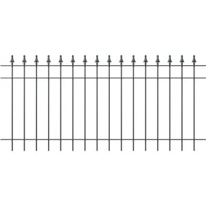 Eleo Zaun Pino Pulverbeschichtet DB703 96 cm