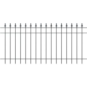 Eleo Zaun Pino Pulverbeschichtet DB703 96 cm