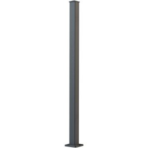 Eleo Pfosten A Zaun Pulverbeschichtet DB703
