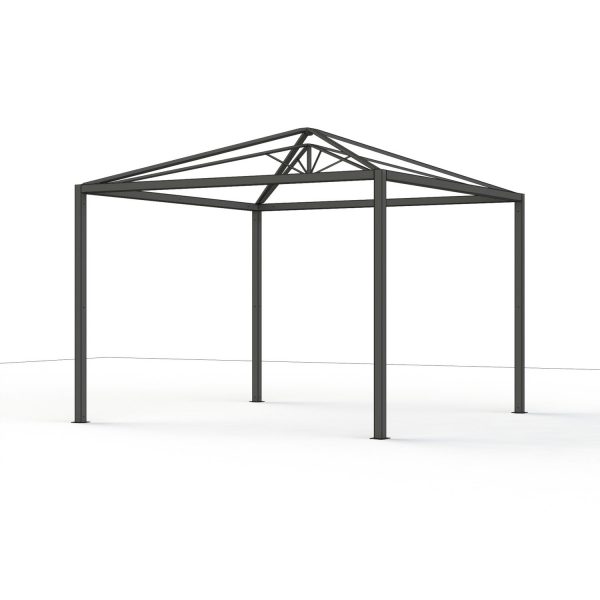 Siena Garden Pergola Basis Schattenmanufaktur Comuna 315 cm x 315 cm x 301 cm