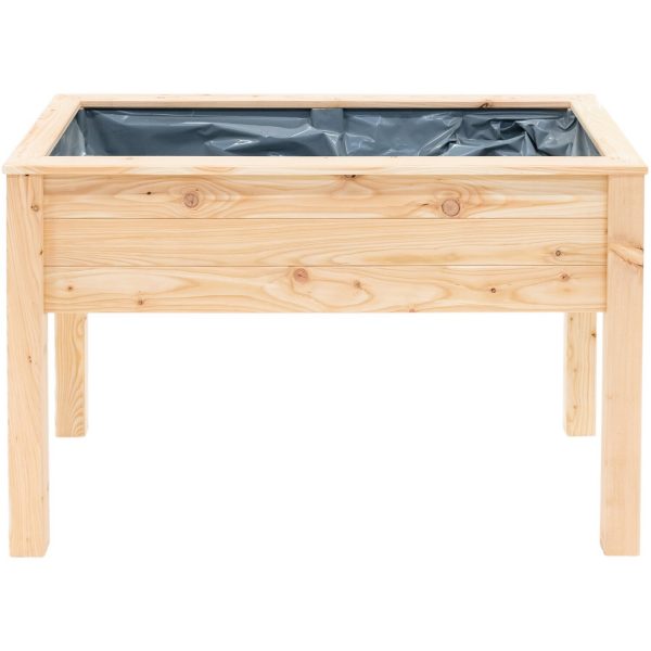 Westmann Hochbeet 120 cm x 65 cm x 75 cm Natur