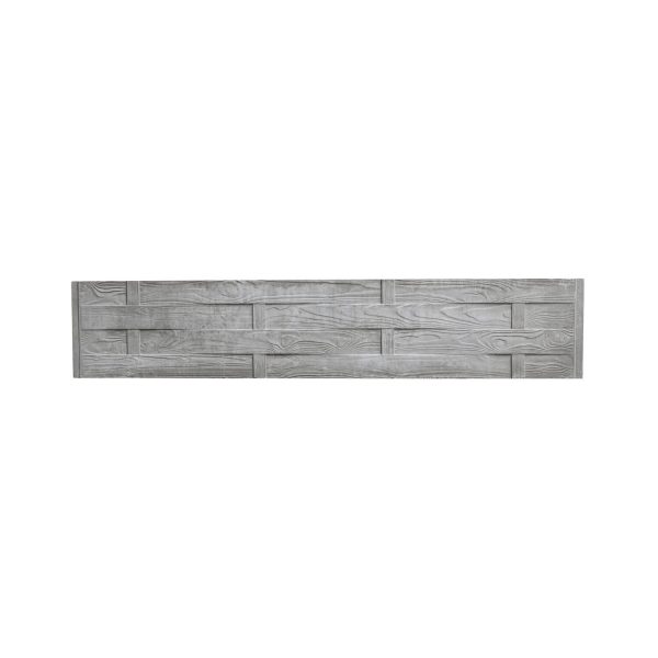 Betonzaun-Platte Flecht 200 cm x 38