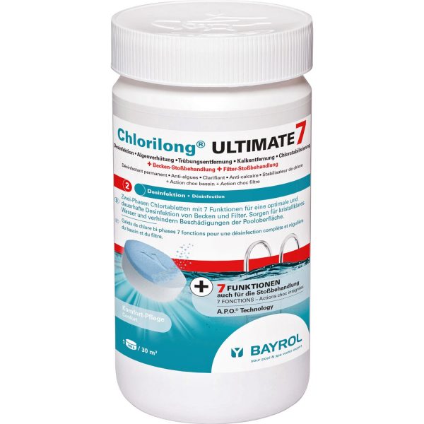 Bayrol Chlorilong Ultimate7 Zwei-Phasen-Chlortablette 1