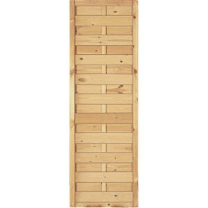 T & J Sichtschutzzaun Maxi-Massiv Grün 60 x 180 cm